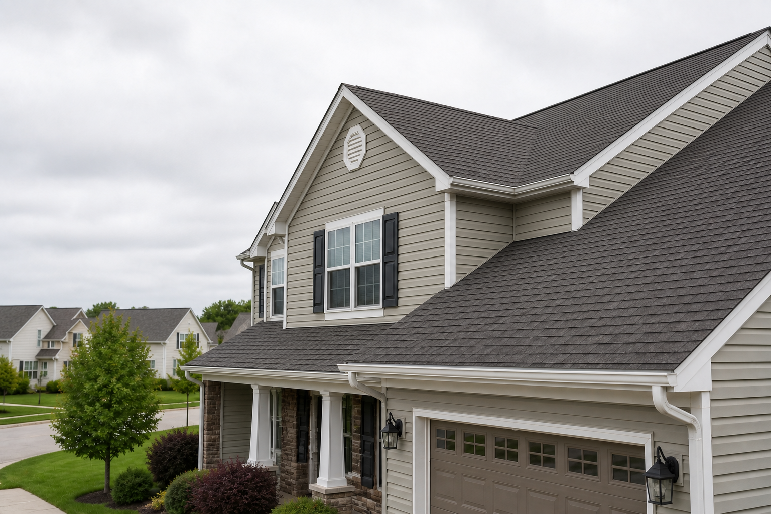FM Gutter and Home Services, LLC - finished roof in Fargo